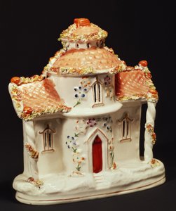 Cabaña de Staffordshire, c. 1860